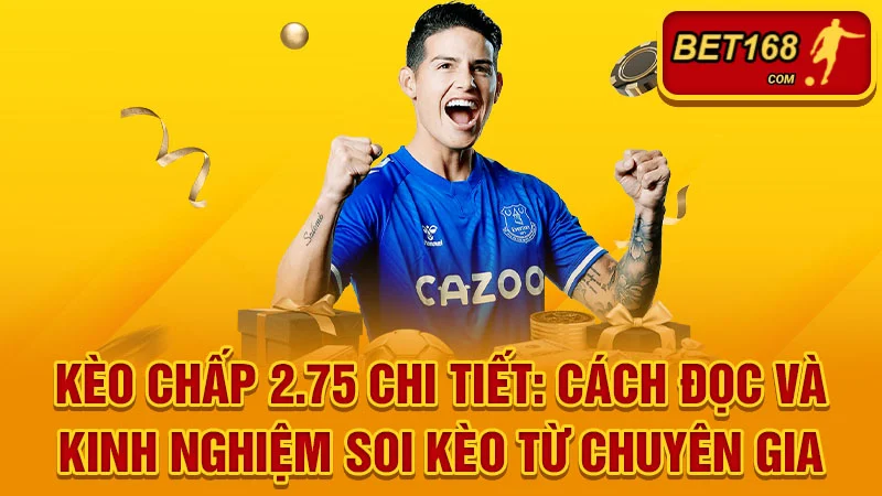 Kèo Chấp 2.75 Chi Tiết: Cách Đọc và Kinh Nghiệm Soi Kèo Từ Chuyên Gia